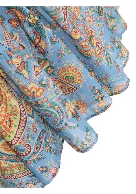 ETRO KIDS Abito Smanicato Azzurro Con Motivo Paisley - ETRO KIDS Italia