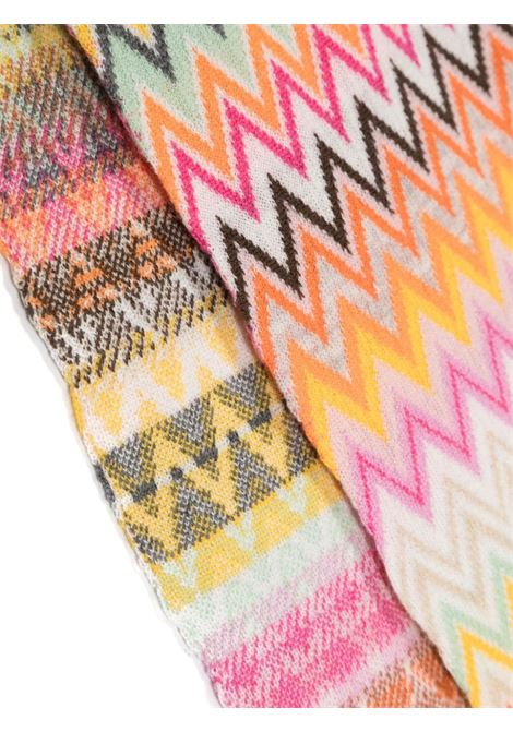 MISSONI KIDS Sciarpa Con Motivo Zigzag Multiocolore - MISSONI KIDS Negozi Online