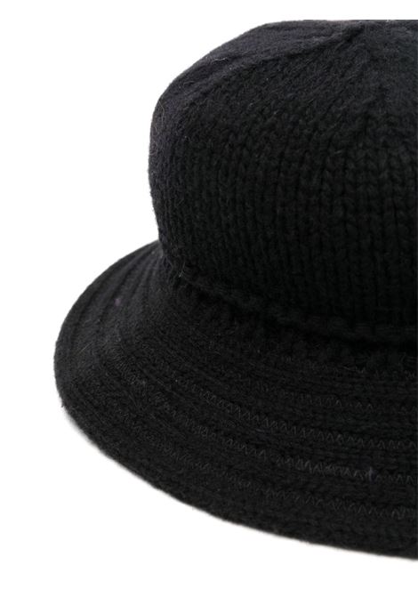 EMILIO PUCCI JUNIOR Cappello Da Pescatore Nero Con Applicazione Logo - EMILIO PUCCI JUNIOR Affare Del Giorno