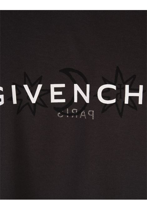 GIVENCHY T-Shirt GIVENCHY Reverse Palissandro Con Stampa Tarocchi - GIVENCHY Saldi