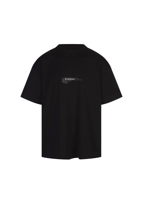 GIVENCHY T-Shirt In Cotone Nero GIVENCHY Wings - GIVENCHY In Saldo