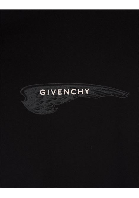 GIVENCHY T-Shirt In Cotone Nero GIVENCHY Wings - GIVENCHY In Saldo
