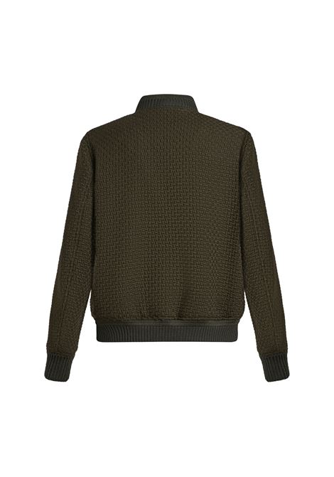 ETRO Bomber In Lana Grigio - ETRO Qualità Garantita