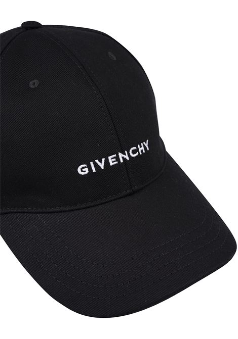 GIVENCHY Cappello Da Baseball GIVENCHY 4G Nero In Serge - GIVENCHY I Più Venduti