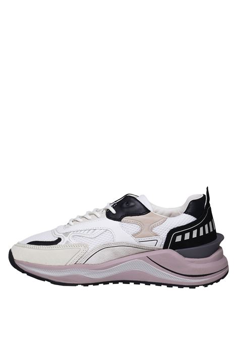 D.A.T.E. Sneakers Running Fuga Bianche e Nere - D.A.T.E Promozione Limitata