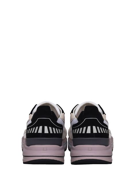 D.A.T.E. Sneakers Running Fuga Bianche e Nere - D.A.T.E Promozione Limitata
