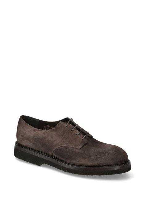 PREMIATA Scarpe Stringate Rain Horse In Suede Marrone - PREMIATA Super sconto