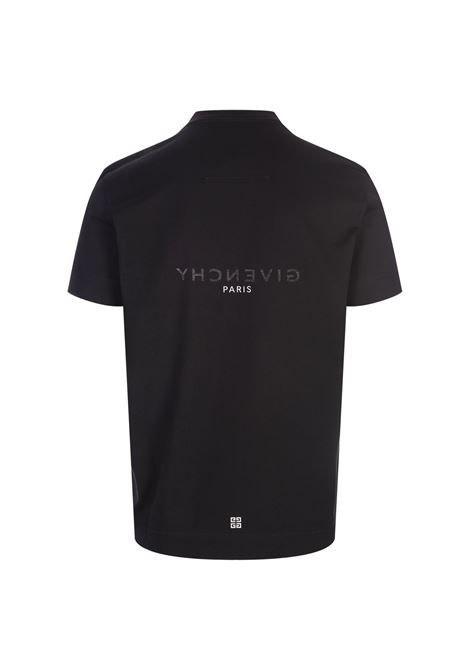 GIVENCHY T-Shirt Slim Fit GIVENCHY Reverse Nera - GIVENCHY In Saldo