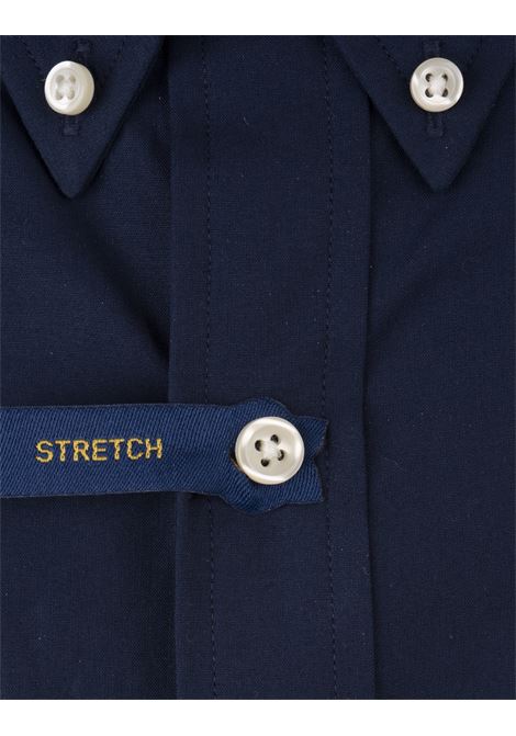 RALPH LAUREN Camicia Slim Fit In Cotone Stretch Blu - RALPH LAUREN 2025