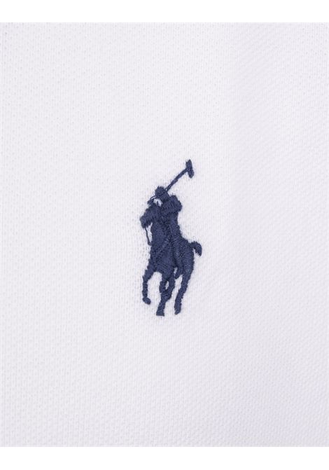 RALPH LAUREN Polo In Piquet Slim-Fit Bianca - RALPH LAUREN Italia