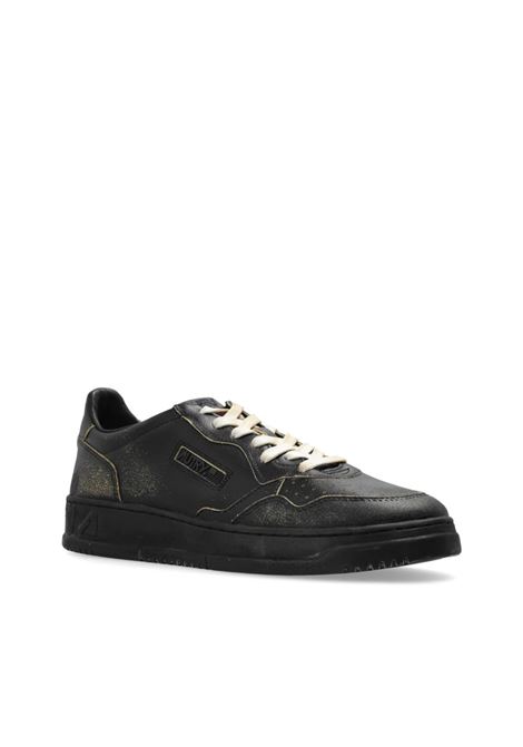 AUTRY Sneakers Medalist Low Super Vintage In Pelle Nera - AUTRY Promozione