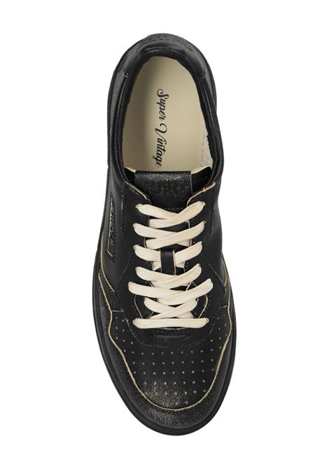 AUTRY Sneakers Medalist Low Super Vintage In Pelle Nera - AUTRY Promozione