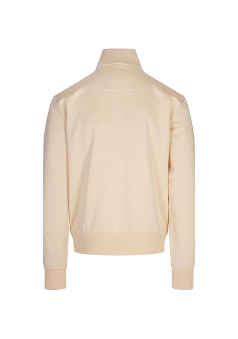 GIVENCHY Giacca Sportiva In Tessuto Garzato Avorio Con Dettaglio 4G - GIVENCHY Negozi Online