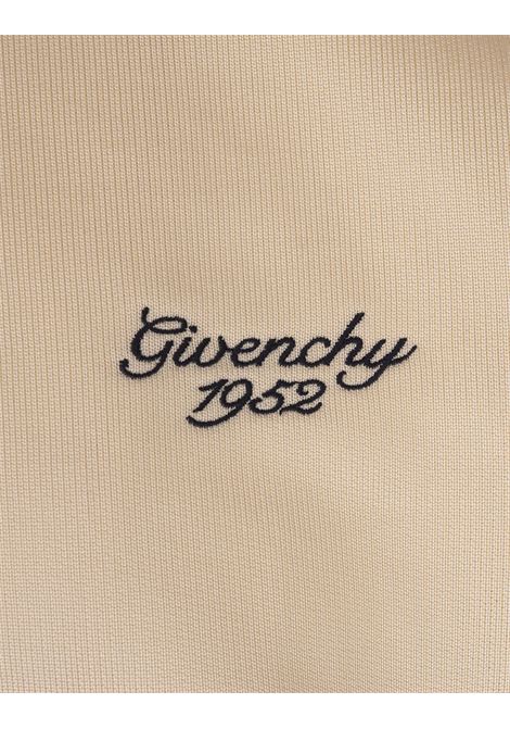 GIVENCHY Giacca Sportiva In Tessuto Garzato Avorio Con Dettaglio 4G - GIVENCHY Negozi Online