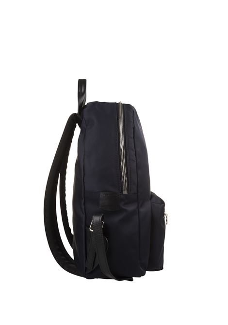 KITON Zaino Nero In Nylon Nero Con Logo - KITON 2025