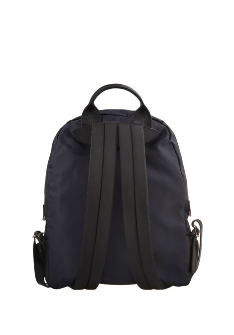 KITON Zaino Nero In Nylon Nero Con Logo - KITON 2025