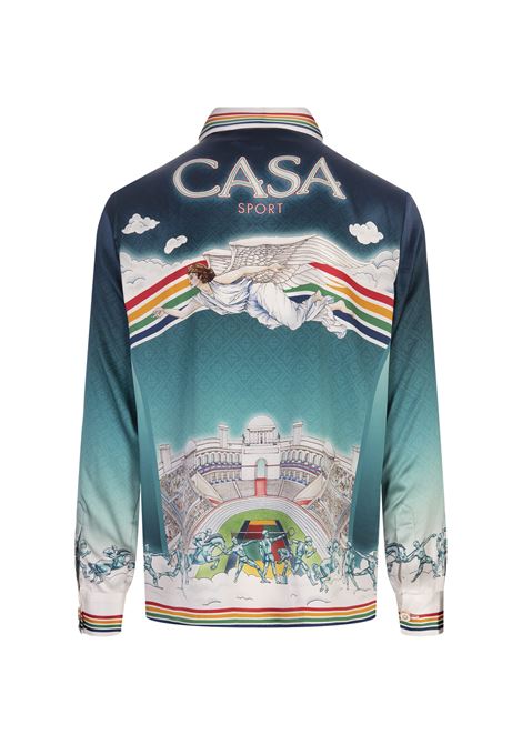 CASABLANCA Camicia In Seta La Déesse Du Stade - CASABLANCA Vendita