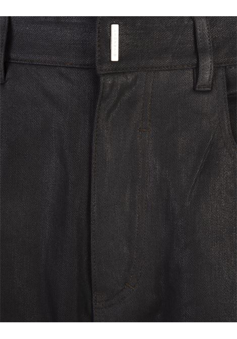 GIVENCHY Pantaloni Dritti Neri Con Applicazione - GIVENCHY Pezzi Unici