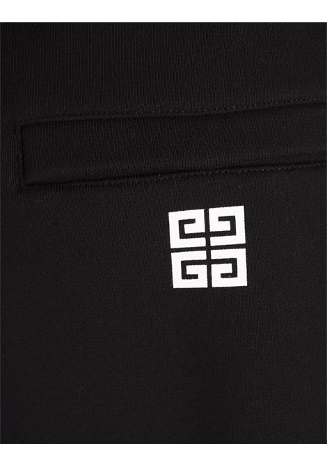 GIVENCHY Bermuda Neri Con Logo a Contrasto - GIVENCHY Shopping Online