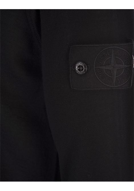 STONE ISLAND Maglione Girocollo In Lana Vergine Nera - STONE ISLAND Offerta Anniversario