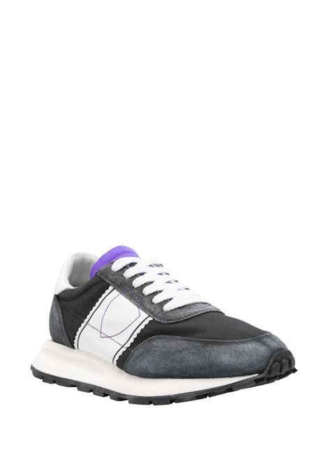 PHILIPPE MODEL Sneakers Running Tour Nere e Violetto - PHILIPPE MODEL Vendita Calda