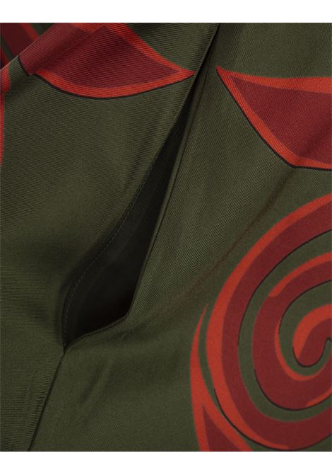 LA DOUBLE J Abito Mini Magnifico In Dragonflower Placée Multicolor in Silk Twill - LA DOUBLE J Promozione