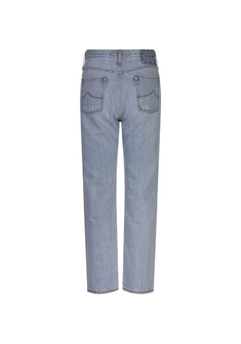 JACOB COHEN Jeans Holly In Denim Blu Medio - JACOB COHEN Soddisfazione Garantita