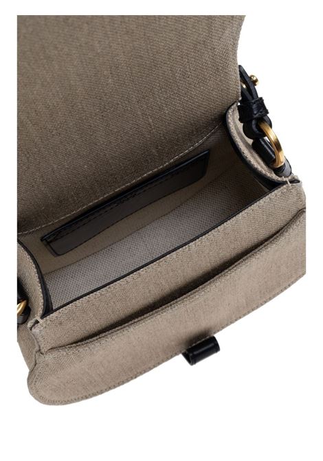 CHLOÉ Borsa Saddle Piccola Marcie In Lino e Pelle - CHLOÉ Qualità Garantita