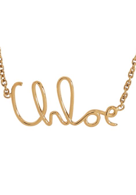 CHLOÉ Collana a Catena Con Logo - CHLOÉ Promozione Limitata