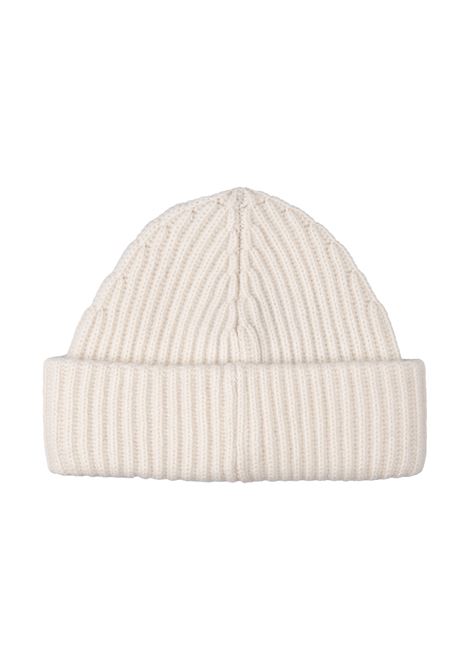 RALPH LAUREN Berretto Bianco In Lana e Cashmere Con Pony Ricamato - RALPH LAUREN Shopping Online