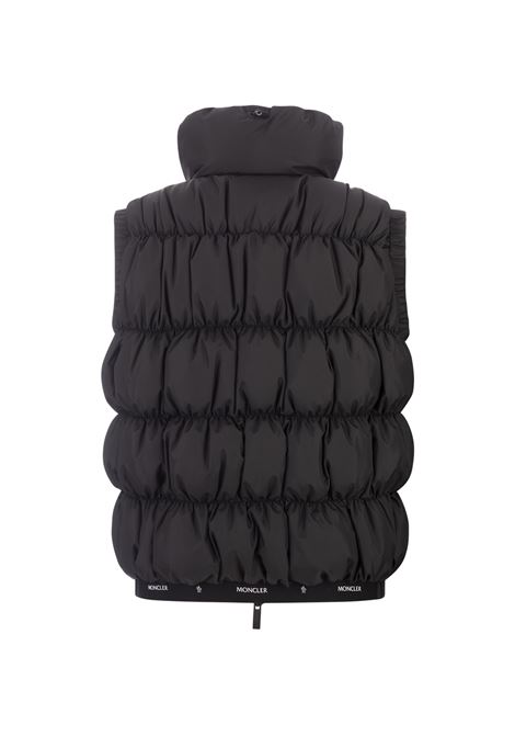 MONCLER Gilet Imbottito Apriate Nero - MONCLER Sconto