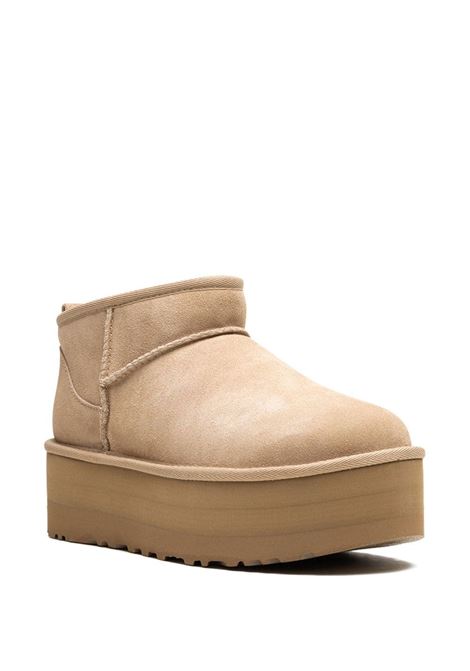 UGG Stivali Con Plateau Classic Ultra Mini Sand - UGG Saldi