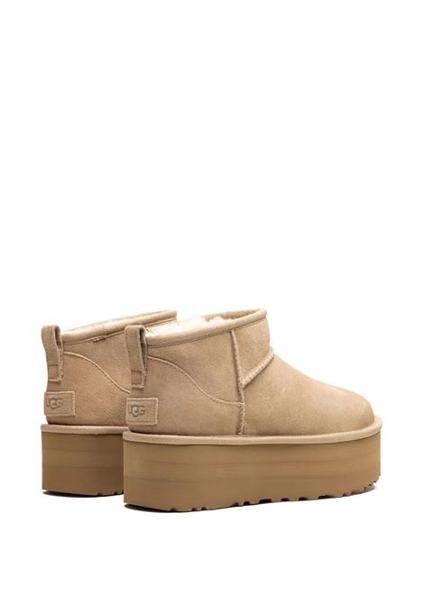 UGG Stivali Con Plateau Classic Ultra Mini Sand - UGG Saldi