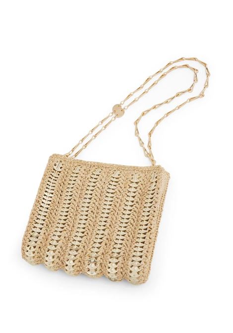 RABANNE Borsa Iconic 1969 Media In Rafia - RABANNE I Più Venduti