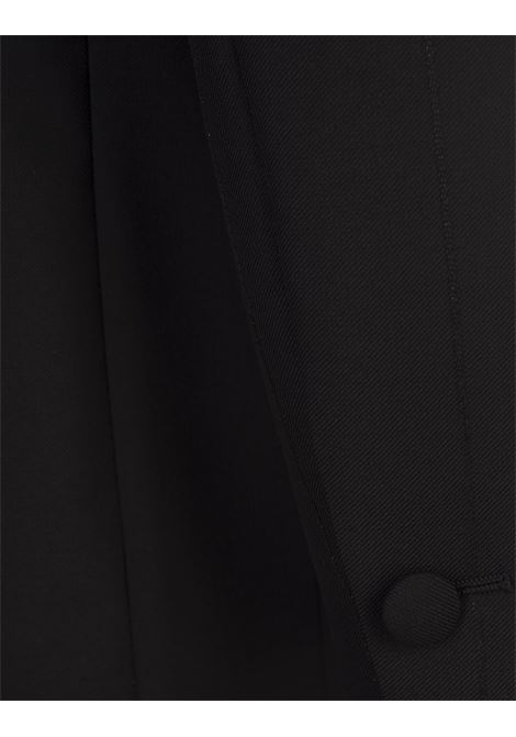 GIVENCHY Blazer In Lana Nera Con Righe In Lurex - GIVENCHY In Linea