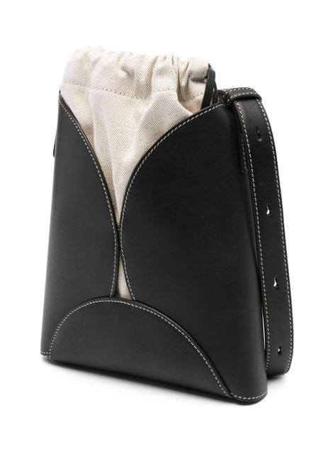 JIL SANDER Borsa a Tracolla Curve Piccola Nera - JIL SANDER Nuovo
