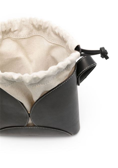 JIL SANDER Borsa a Tracolla Curve Piccola Nera - JIL SANDER Nuovo