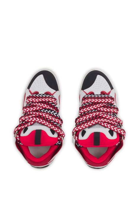LANVIN Sneakers Curb Nere Fucsia e Bianche - LANVIN Qualità