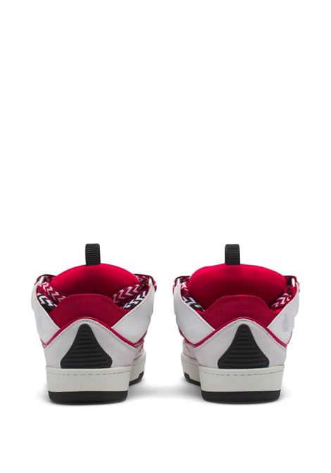 LANVIN Sneakers Curb Nere Fucsia e Bianche - LANVIN Qualità