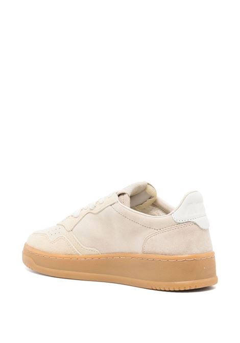 AUTRY Sneakers Medalist Low Super Vintage In Pelle Scamosciata Beige - AUTRY Vendita