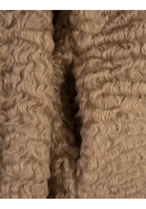 JIL SANDER Cappotto Corto In Mohair Gold Earth - JIL SANDER Qualità Garantita
