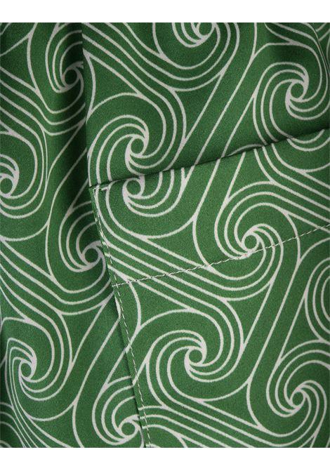 CASABLANCA Shorts In Seta Column Monogram - CASABLANCA Fino Al -60%