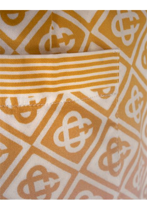 CASABLANCA Shorts In Seta Gradient Monogram - CASABLANCA Convenienza