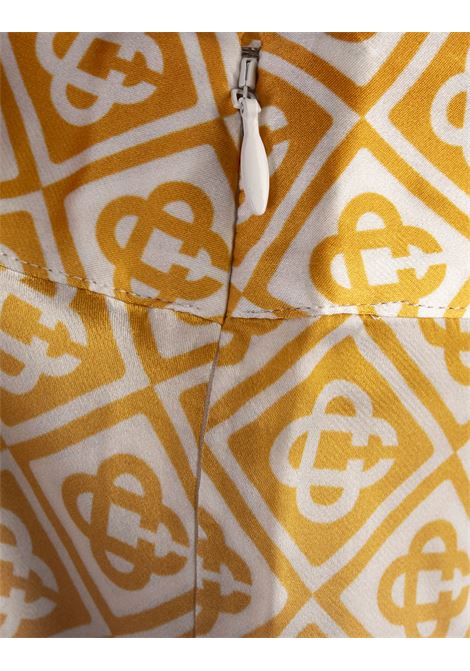CASABLANCA Shorts In Seta Gradient Monogram - CASABLANCA Convenienza