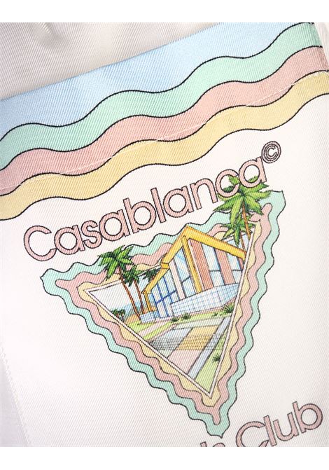 CASABLANCA Shorts In Seta Maison De Reve - CASABLANCA Presa