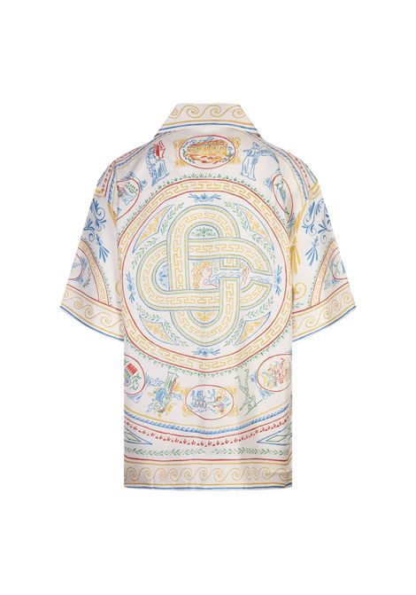 CASABLANCA Camicia In Seta Crayon Vase - CASABLANCA In Vendita