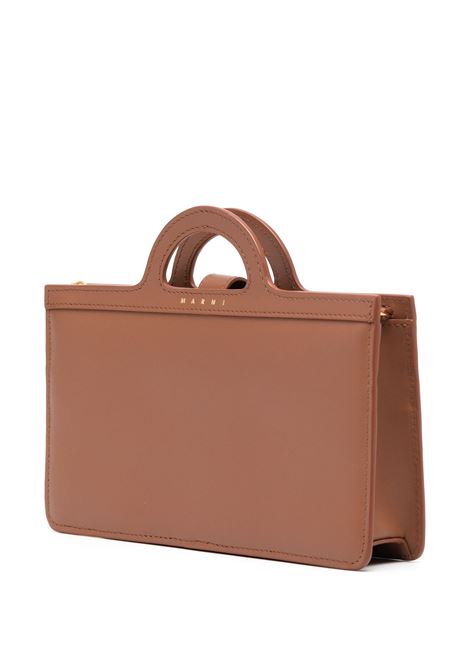 MARNI Portafoglio Tropicalia Lungo Marrone - MARNI Offerte