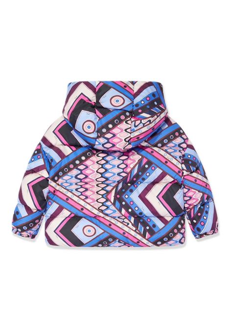 EMILIO PUCCI JUNIOR Piumino Con Stampa Vivara - EMILIO PUCCI JUNIOR Italy