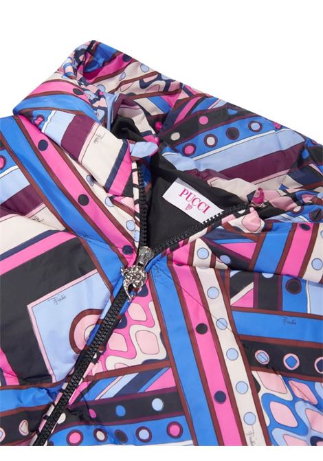 EMILIO PUCCI JUNIOR Piumino Con Stampa Vivara - EMILIO PUCCI JUNIOR Italy