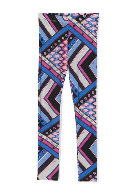 EMILIO PUCCI JUNIOR Leggings Con Stampa Vivara - EMILIO PUCCI JUNIOR Acquista Ora